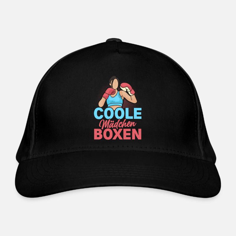 Coole Mädchen Boxen Kampfsport Boxer Bio-Baseballkappe