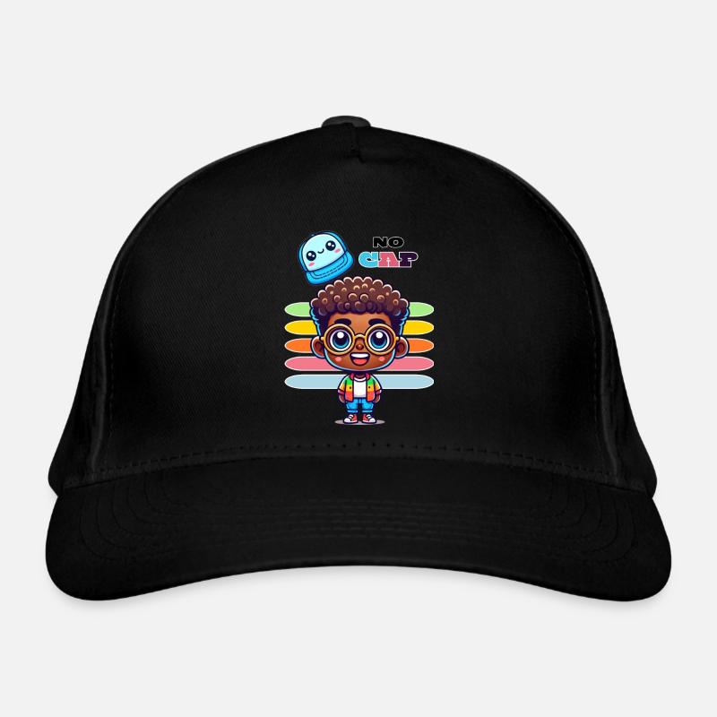 PAS DE PLAFOND - Casquette classique bio - noir