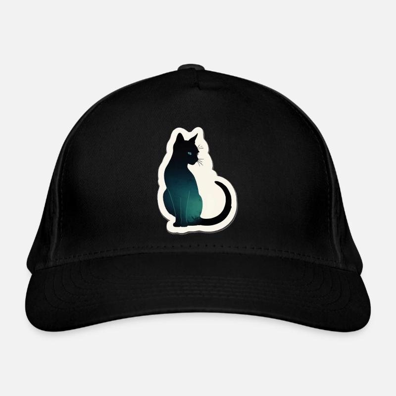 Silhouette de chat Casquette classique bio