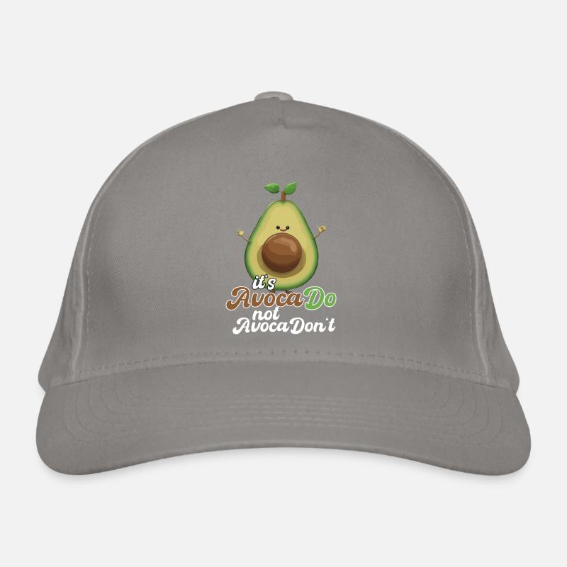 Avocado witzig positiv Optimismus Geschenk Bio-Baseballkappe