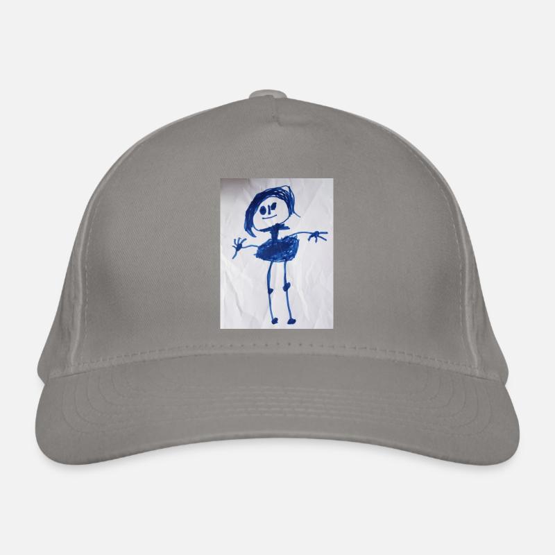 kinderbild mensch Bio-Baseballkappe