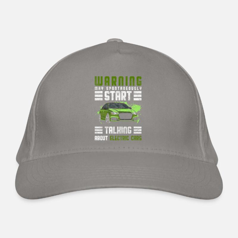 Électricité Électromobilité Innovation Moderne Casquette classique bio