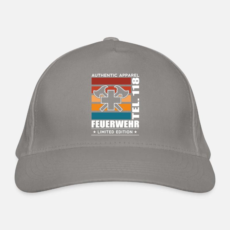 Fire brigade Organic Baseball Cap