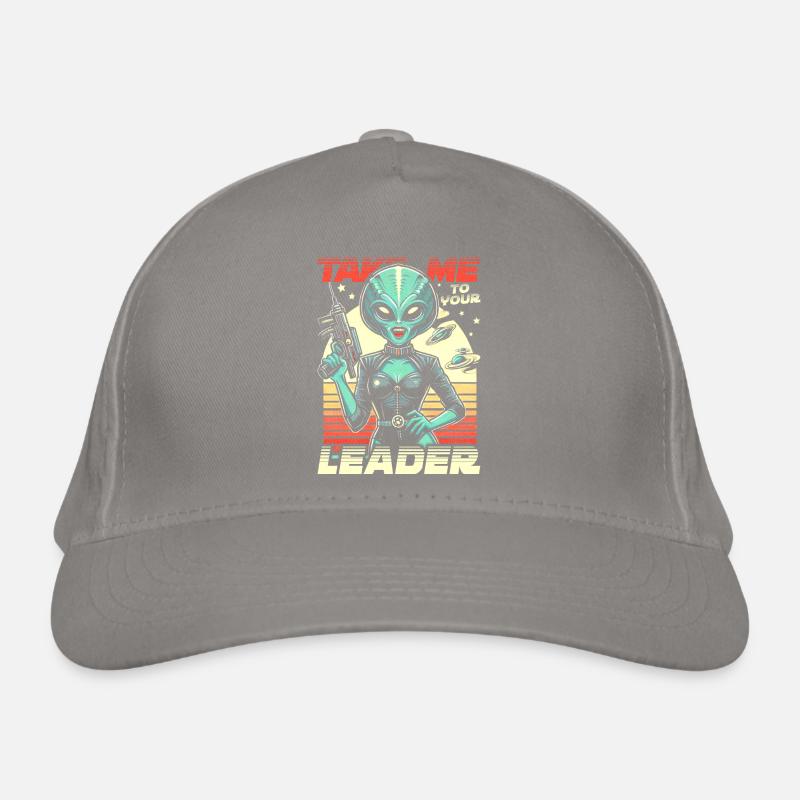 Sexy Alien Retro Comic - Emmenez-moi à votre leader Casquette classique bio