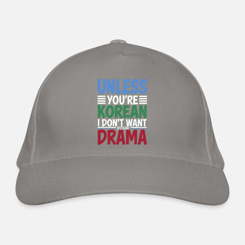 Funny saying for K-pop fans Organic Baseball Cap