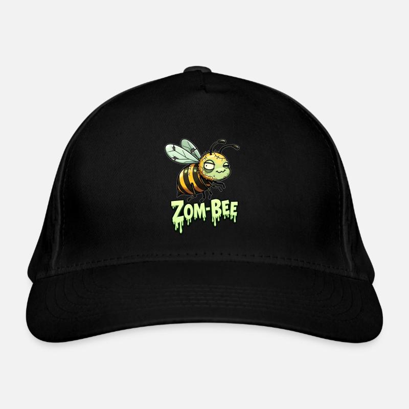 Zom-Bee - Bee as Zombie Organic Baseball Cap