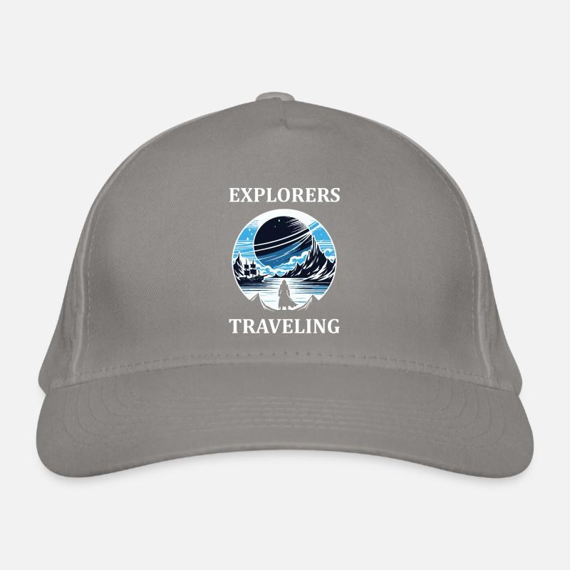 Explorer et design de voyage - Explorer Dreams Casquette classique bio