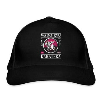 Wado-Ryu Karateka – The Path of Peace - Organic Baseball Cap - black - Front