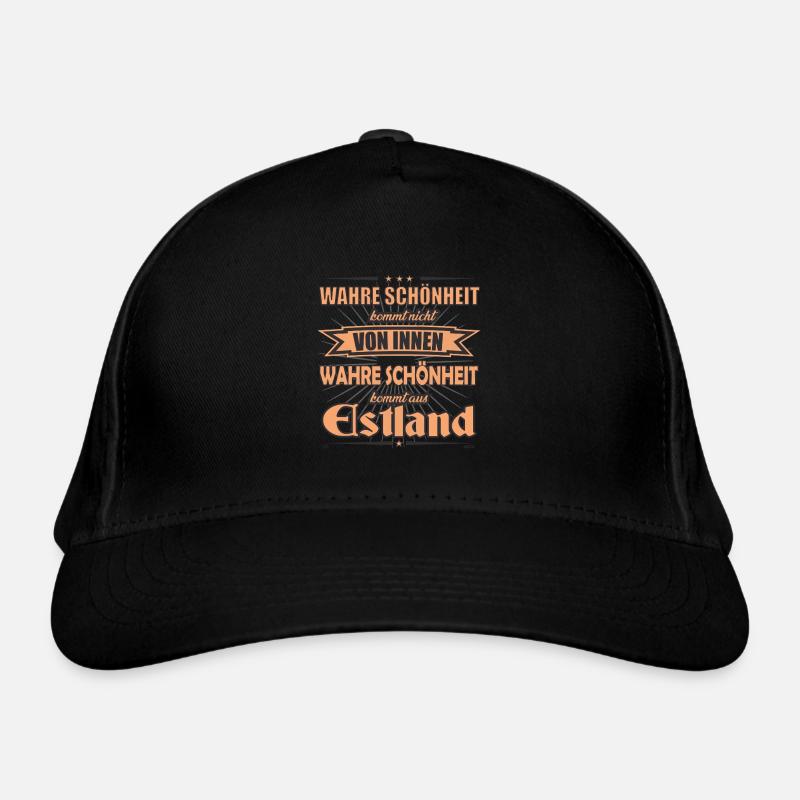 True beauty comes from Estonia design Organic Baseball Cap