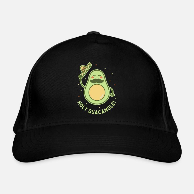 Guacamole sacré - Casquette classique bio - noir