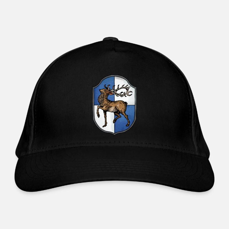 Wappen Hirsch Bio-Baseballkappe