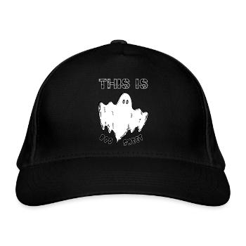 This is a boosheet - Organic Baseball Cap - black - Front