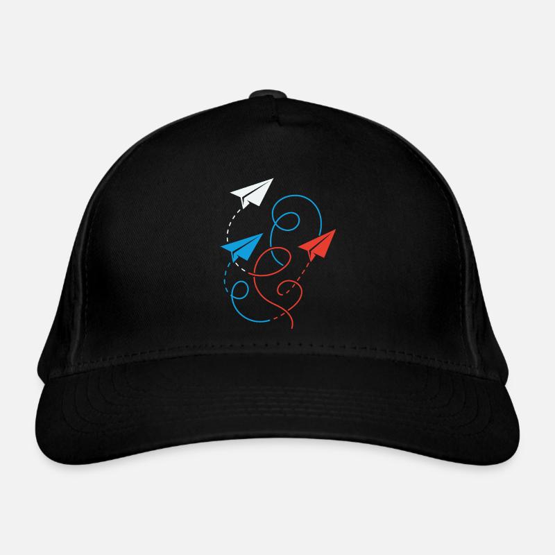 avion en papier Casquette classique bio