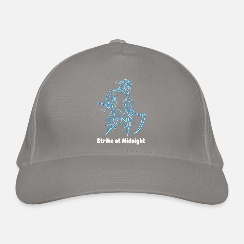 Néon du Squelette de Minuit Casquette classique bio