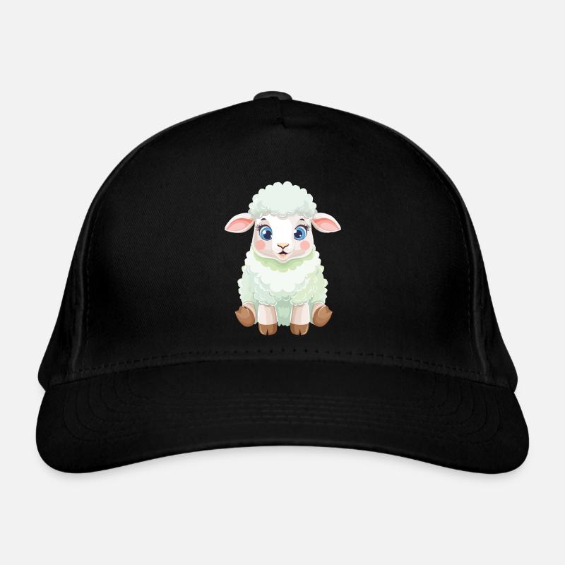 Moelleux d’agneau pastel Casquette classique bio