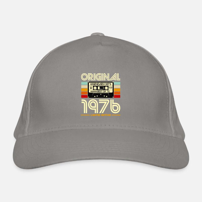 Original 1976 Retro Cassette Casquette classique bio
