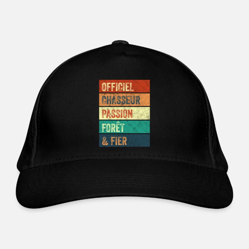 Chasseur Passion Forêt Casquette classique bio