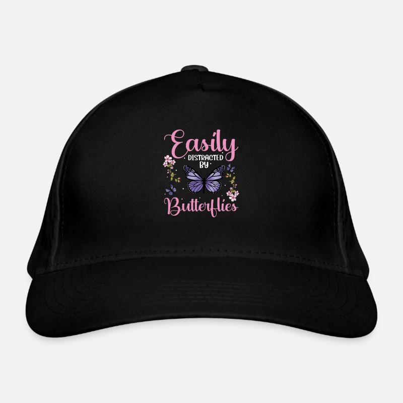Facilement des papillons Casquette classique bio