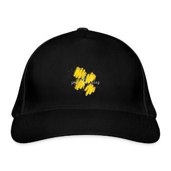 Save The Bees². - Organic Baseball Cap - black - Front