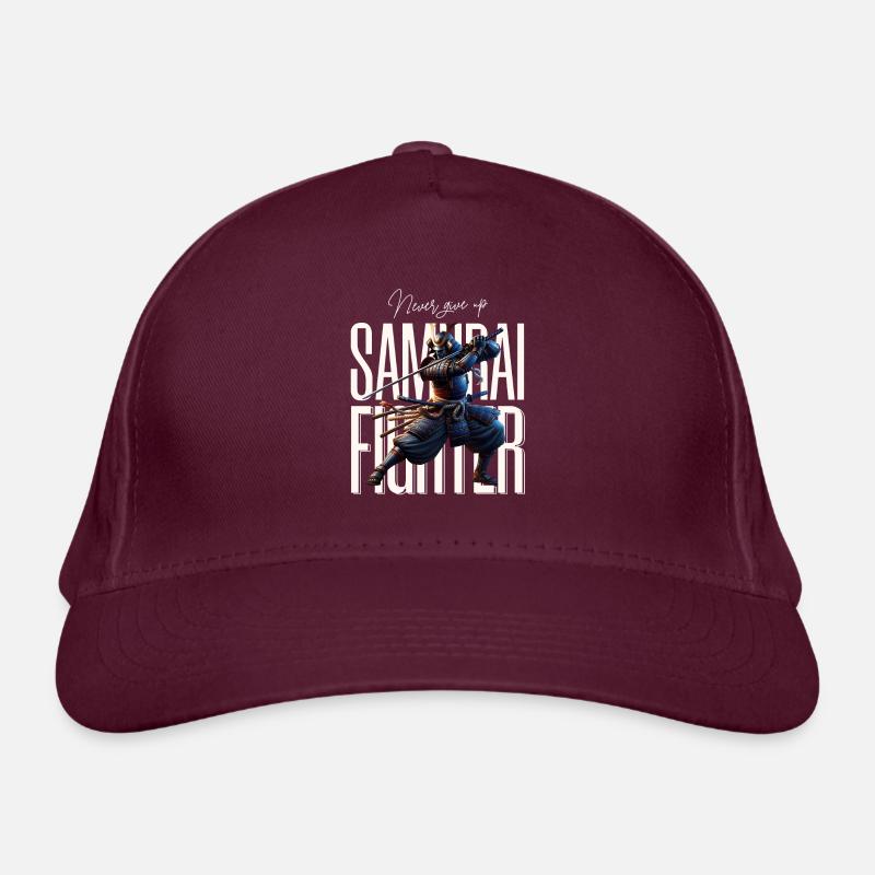 Samurai Fighter Kämpfer Japan Bio-Baseballkappe