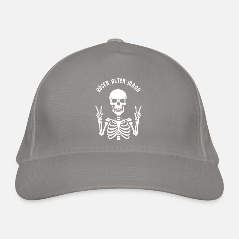 Böser alter Mann Bio-Baseballkappe