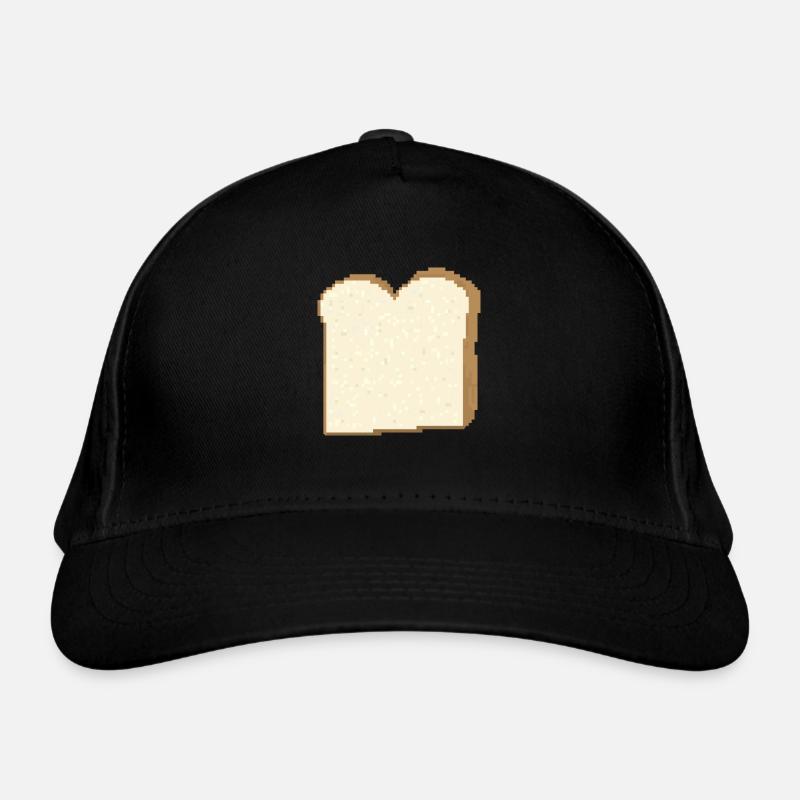 Toast - Bio-Baseballkappe - Schwarz