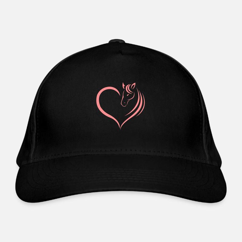 Love Horse Bio-Baseballkappe