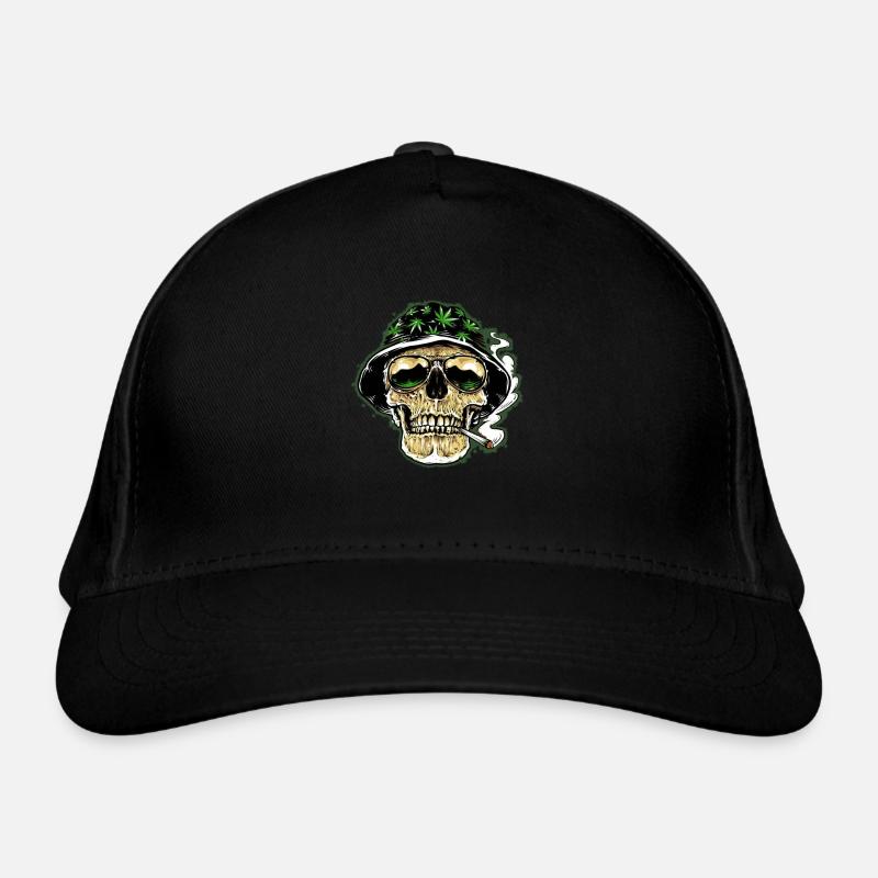 Kiff Skull Bio-Baseballkappe