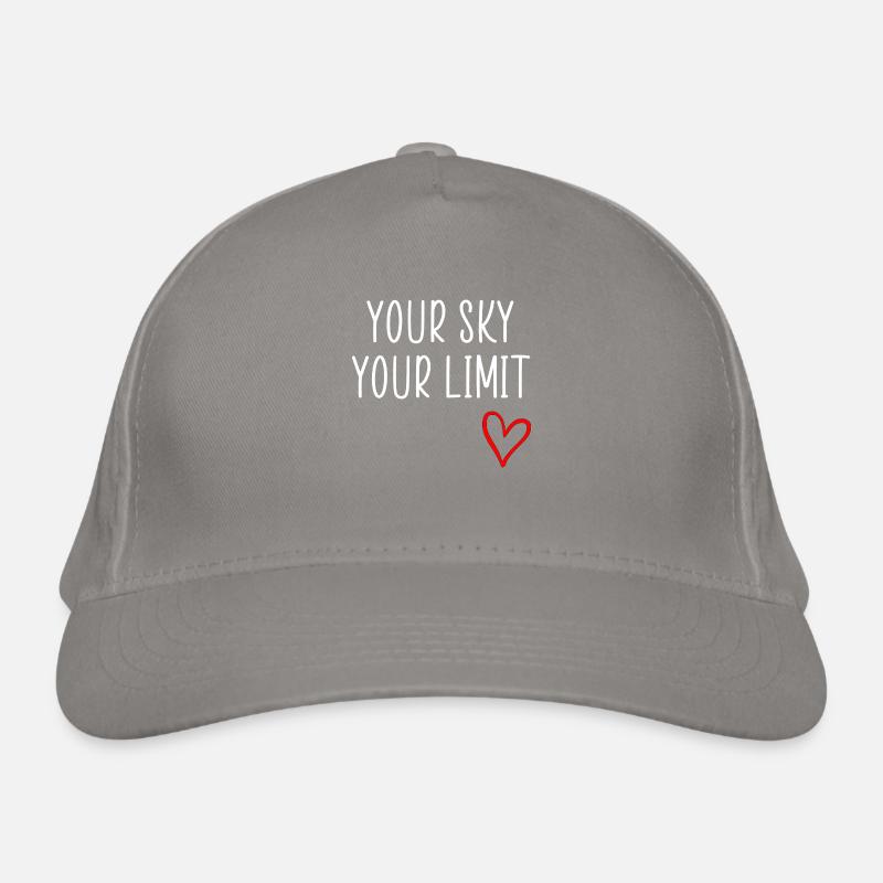 your sky cool quote Organic Baseball Cap
