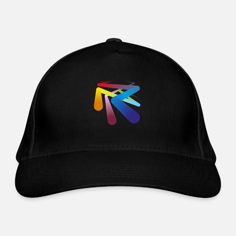 Colors pipelines Organic Baseball Cap