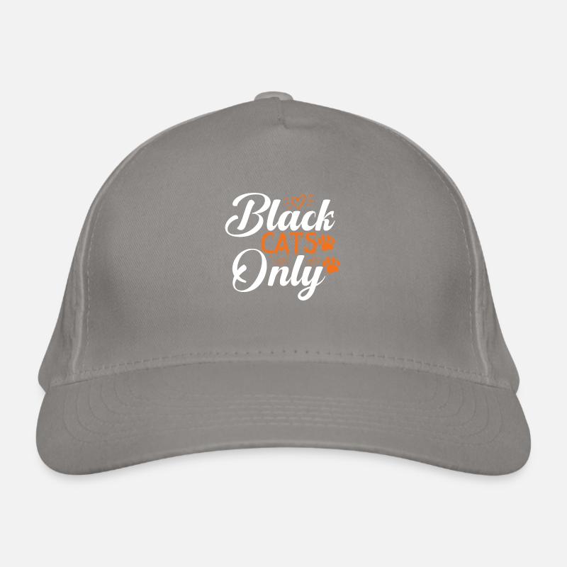 Chats noirs seulement Casquette classique bio