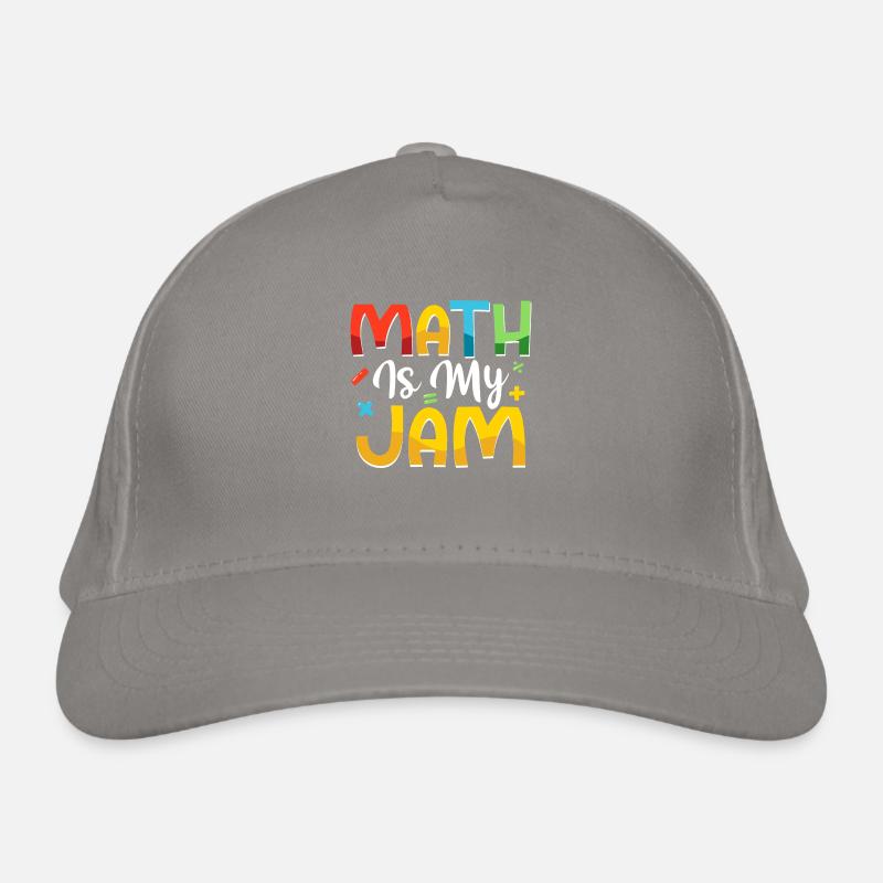 Math Is My Jam Math Formation des professeurs de mathématiques Casquette classique bio