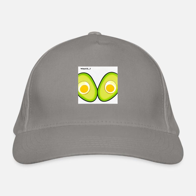 Avocado with egg Organic Baseball Cap