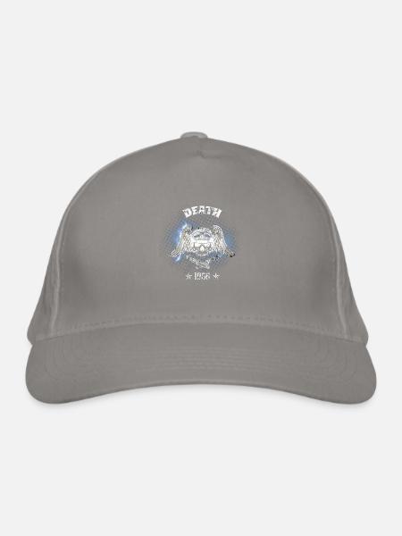 Deadly caravella - Organic Baseball Cap - light grey - Front