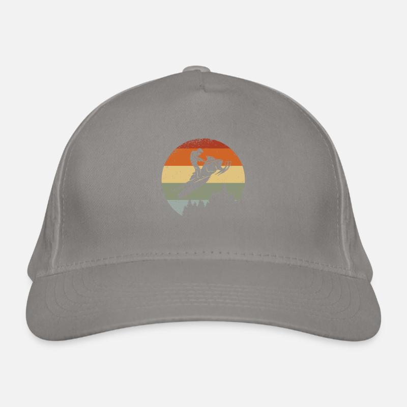 Silhouette de motoneige Casquette classique bio
