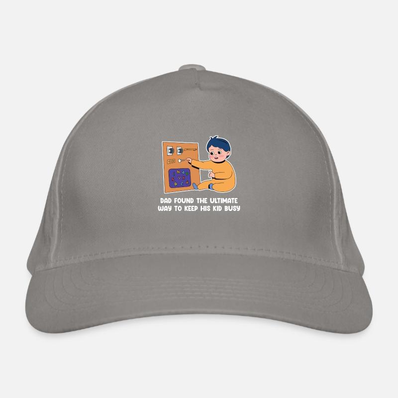 Father's Day and children's design Organic Baseball Cap