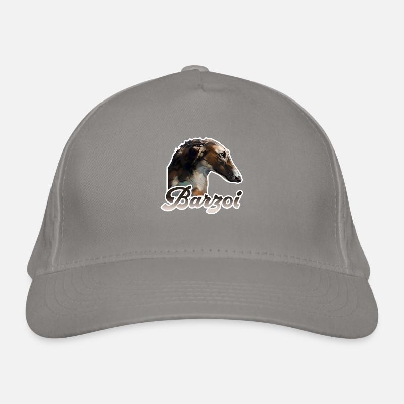 barzoi Barzoï lévrier russe Casquette classique bio
