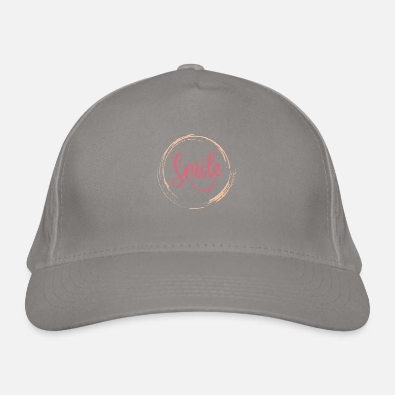 SMILE Organic Baseball Cap