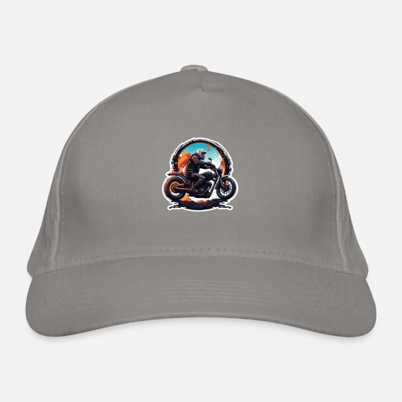 Biker / Motorcycle Rider / Biker / Two-Wheeler / Cross Organic Baseball Cap