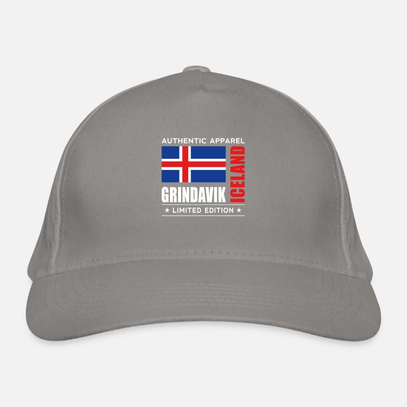 Grindavik Organic Baseball Cap
