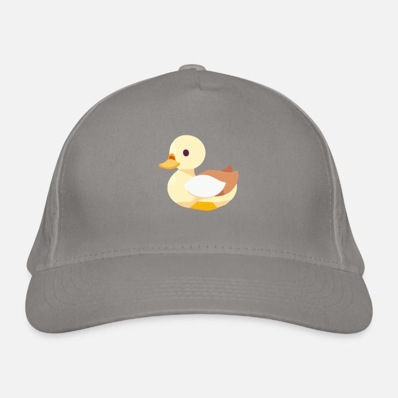 Bébé canard à bec en jaune Casquette classique bio