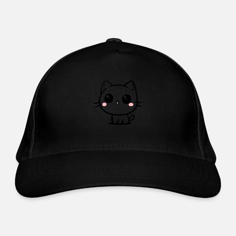 Cat Organic Baseball Cap
