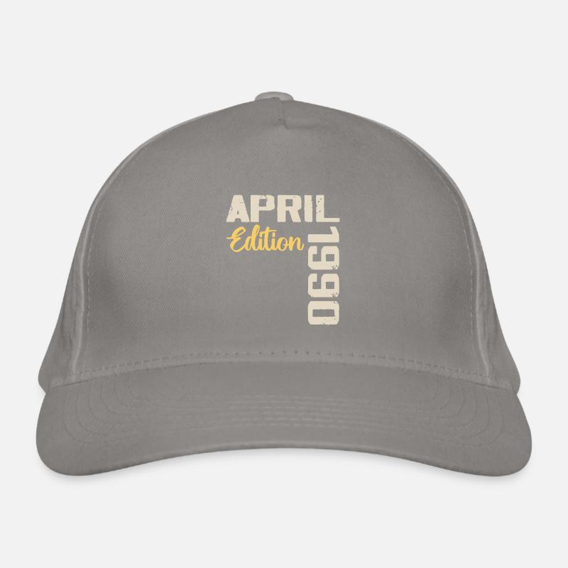 39 Jahre alter Geburtstag April 1990 Geburtstagsgeschenk Bio-Baseballkappe