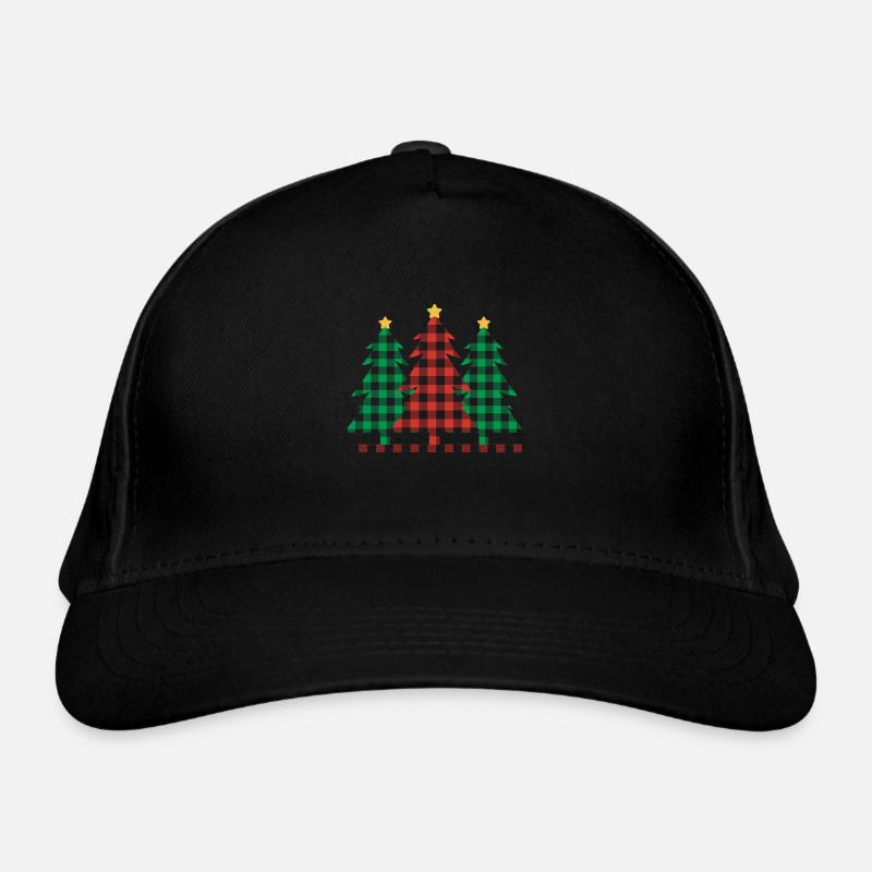 Christmas Tree Christmas Tree Christmas - Organic Baseball Cap - black