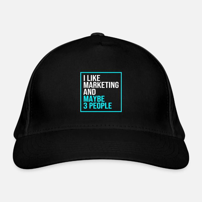 Marketing Manager Organic Baseball Cap
