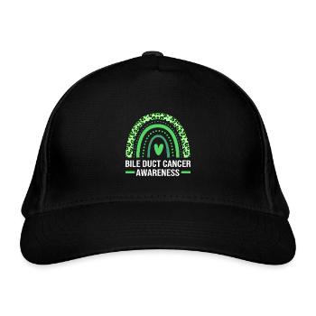Galle Krebs - Bio-Baseballkappe - Schwarz - Vorne