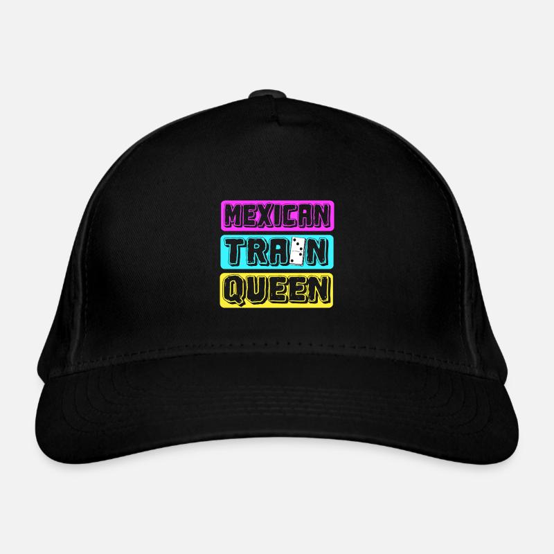 Mexican Train Domino Organic Baseball Cap
