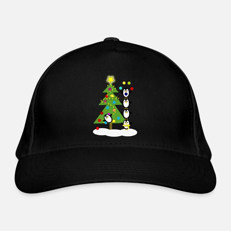 pingouins de Noël Casquette classique bio