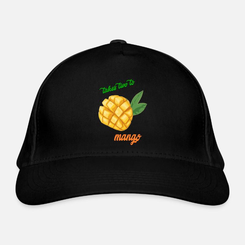 takes two to mango Organic Baseball Cap