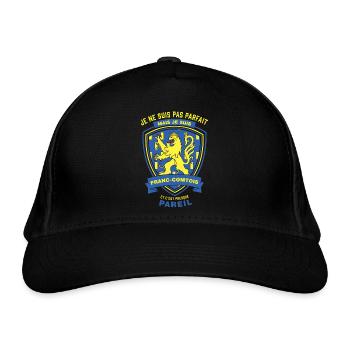 Franc-comtois Parfait - Casquette classique bio - noir - Devant